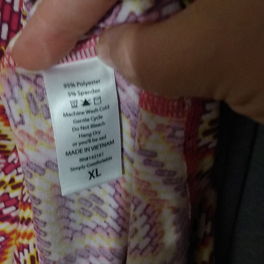 LuLaRoe Randy Unisex Top - Picture 3 of 4